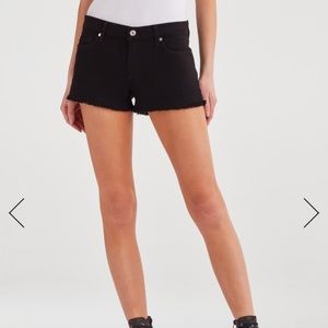 7 for all mankind jean short distressed jean short